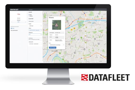 Datafleet ermöglicht KI-basiert die Erfassung und zielgerichtete Behebung von Mängeln im Straßenumfeld