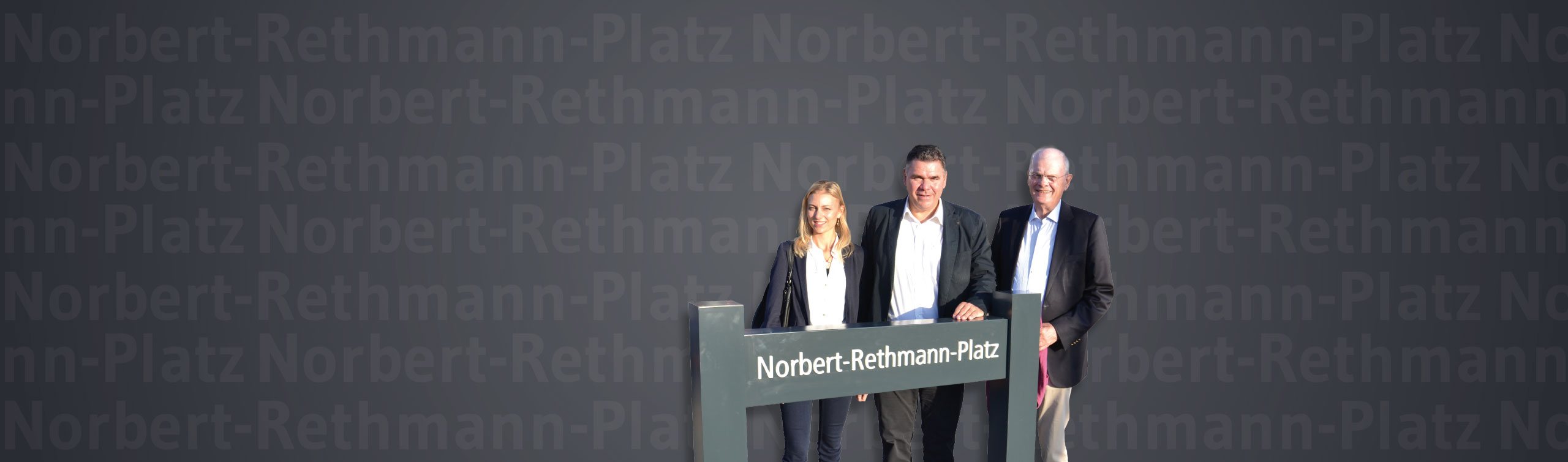Norbert-Rethmann-Platz in Selm offiziell eingeweiht