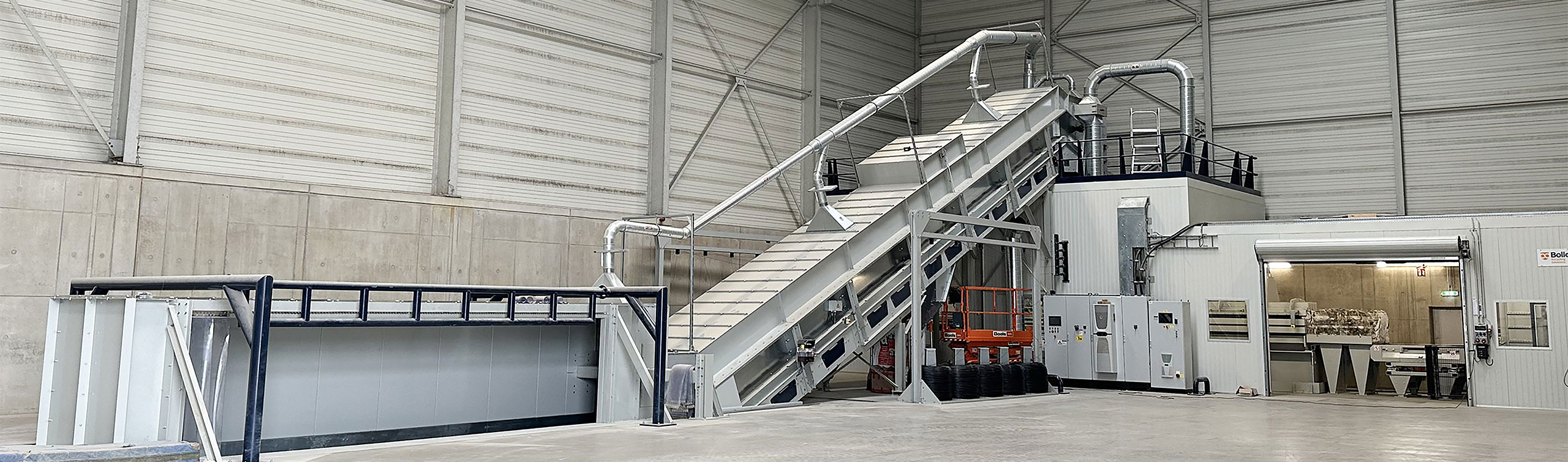 First plant for artificial mineral fibre waste goes into operation