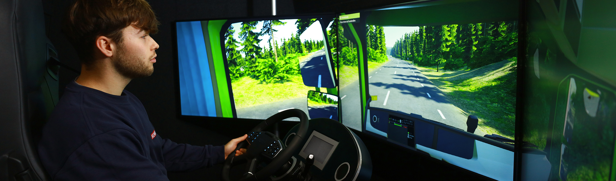 Fit für die Fahrerkabine