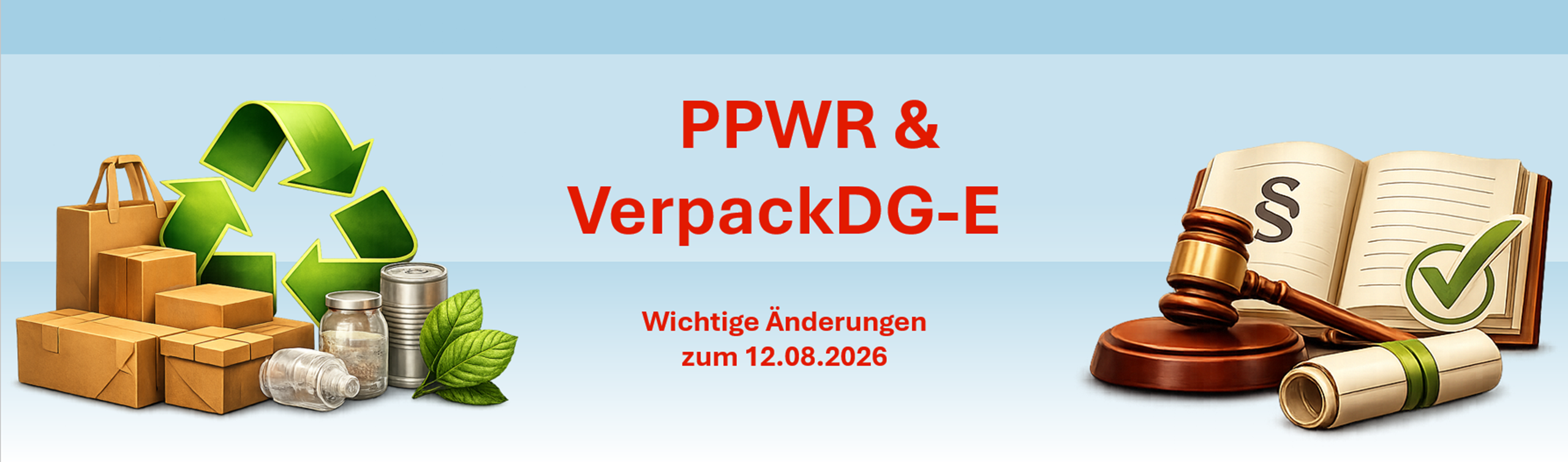 PPWR und VerpackDG-E: Warum Unternehmen jetzt handeln müssen